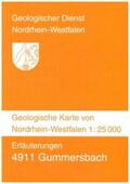 Ribbert |  Geologische Karten von Nordrhein-Westfalen 1 : 25000 / Gummersbach | Buch |  Sack Fachmedien