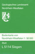 Erkwoh / Wirth |  Bodenkarten von Nordrhein-Westfalen 1:50000 / Siegen | Sonstiges |  Sack Fachmedien