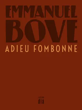 Bove |  Adieu Fombonne | eBook | Sack Fachmedien