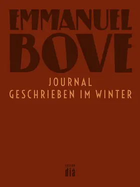 Bove |  Journal – geschrieben im Winter | eBook | Sack Fachmedien