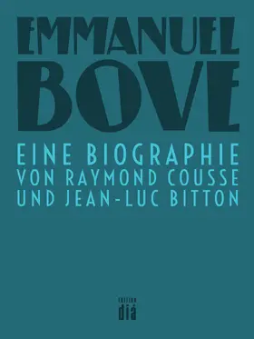 Cousse / Bitton |  Emmanuel Bove | eBook | Sack Fachmedien