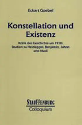 Goebel |  Konstellation und Existenz | Buch |  Sack Fachmedien