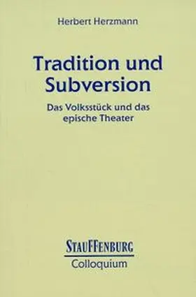 Herzmann |  Tradition und Subversion | Buch |  Sack Fachmedien