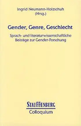 Neumann-Holzschuh |  Gender, Genre, Geschlecht | Buch |  Sack Fachmedien