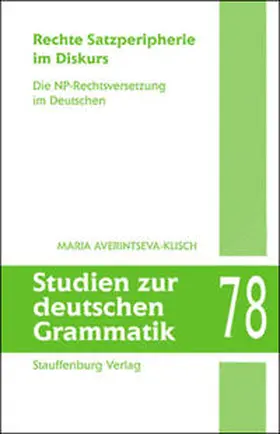 Averintseva-Klisch |  Rechte Satzperipherie im Diskurs | Buch |  Sack Fachmedien