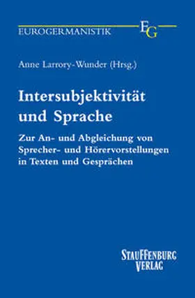 Larrory-Wunder |  Intersubjektivität und Sprache | Buch |  Sack Fachmedien