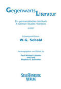 Lützeler / Schindler |  Gegenwartsliteratur. Ein Germanistisches Jahrbuch /A German Studies Yearbook / 6/2007 | Buch |  Sack Fachmedien