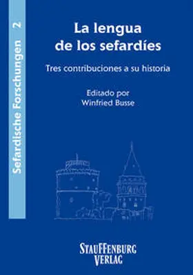 Busse |  La lengua de los sefardíes. | Buch |  Sack Fachmedien