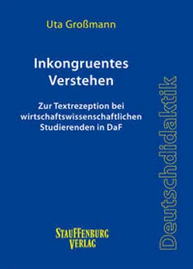 Grossmann |  Inkongruentes Verstehen | Buch |  Sack Fachmedien