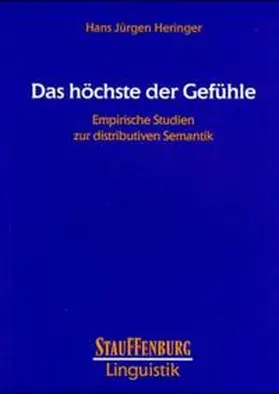Heringer |  Das höchste der Gefühle | Buch |  Sack Fachmedien