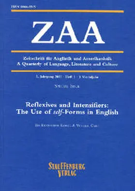 König / Gast |  Zeitschrift für Anglistik und Amerikanistik / Reflexives and Intensifiers: The Use of self-Forms in English | Buch |  Sack Fachmedien