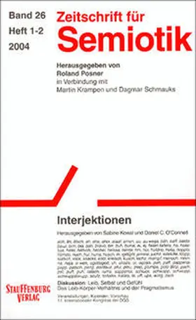 Posner |  Zeitschrift für Semiotik / Interjektionen | Buch |  Sack Fachmedien