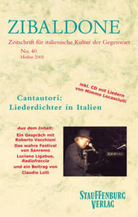 Bremer / Heydenreich | Cantautori: Liederdichter in Italien | Buch | 978-3-86057-979-4 | sack.de