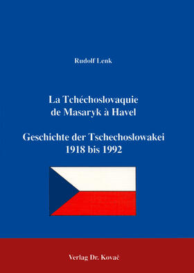 Lenk |  La Tchéchoslovaquie de Masaryk à Havel | Buch |  Sack Fachmedien