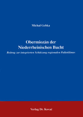 Gebka | Obermiozän der Niederrheinischen Bucht | Buch | 978-3-86064-421-8 | sack.de