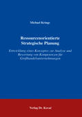Krings |  Ressourcenorientierte Strategische Planung | Buch |  Sack Fachmedien