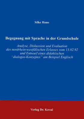 Hano |  Begegnungen mit Sprachen in der Grundschule | Buch |  Sack Fachmedien