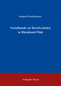 Wienk-Borgert |  Sozialkunde an Berufschulen in Rheinland-Pfalz | Buch |  Sack Fachmedien