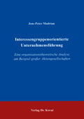 Madrian |  Interessengruppenorientierte Unternehmensführung | Buch |  Sack Fachmedien