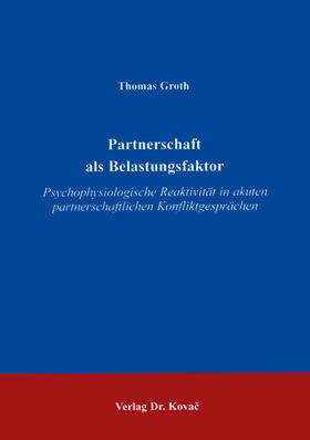 Groth | Partnerschaft als Belastungsfaktor | Buch | 978-3-86064-876-6 | sack.de