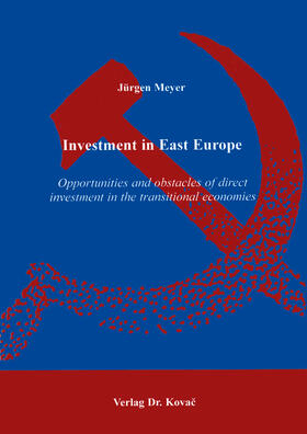 Meyer | Investment in East Europe | Buch | 978-3-86064-878-0 | sack.de