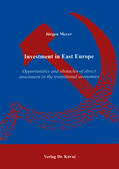 Meyer |  Investment in East Europe | Buch |  Sack Fachmedien