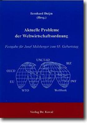 Duijm | Aktuelle Probleme der Weltwirtschaftsordnung | Buch | 978-3-86064-911-4 | sack.de
