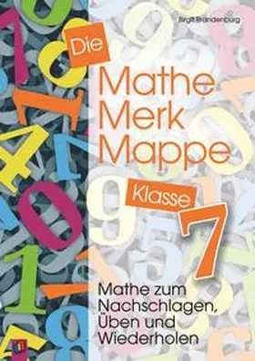 Brandenburg |  Die Mathe-Merk-Mappe. Klasse 7 | Buch |  Sack Fachmedien