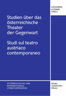 Schininà |  Studien über das österreichische Theater der Gegenwart | Buch |  Sack Fachmedien