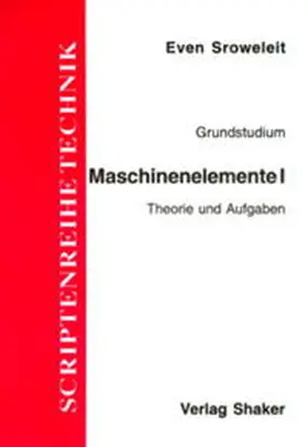 Shaker |  Maschinenelemente / Maschinenelemente I | Buch |  Sack Fachmedien
