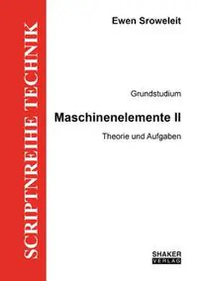 Shaker |  Maschinenelemente / Maschinenelemente II | Buch |  Sack Fachmedien