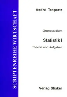 Tropartz |  Statistik / Statistik I | Buch |  Sack Fachmedien