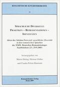 Döring / Osthus / Polzin-Haumann |  Sprachliche Diversität: Praktiken - Repräsentationen - Identitäten | Buch |  Sack Fachmedien