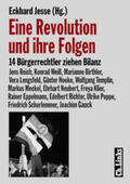 Jesse |  Eine Revolution und ihre Folgen | Buch |  Sack Fachmedien