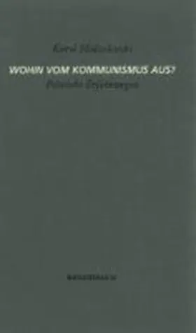 Modzelewski |  Wohin vom Kommunismus aus? | Buch |  Sack Fachmedien