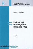 Hemmer / Wüst / Christensen |  Polizei- und Ordnungsrecht Rheinland-Pfalz | Buch |  Sack Fachmedien
