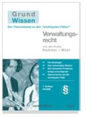 Hemmer / Wüst | Grundwissen Verwaltungsrecht | Buch | 978-3-86193-029-7 | sack.de