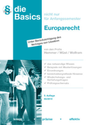 Hemmer/Wüst | Basics Europarecht | Buch | sack.de