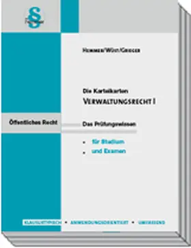 Hemmer / Wüst / Grieger | Verwaltungsrecht 1. Karteikarten | Sonstiges | 978-3-86193-538-4 | sack.de