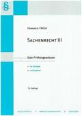 Hemmer / Wüst / d'Alquen |  Sachenrecht III | Buch |  Sack Fachmedien