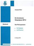 Hemmer / Wüst |  Strafrecht BT 2. Karteikarten | Buch |  Sack Fachmedien