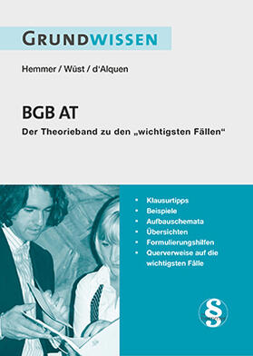 Hemmer / Wüst / Alquen | Grundwissen BGB AT | Buch | 978-3-86193-732-6 | sack.de