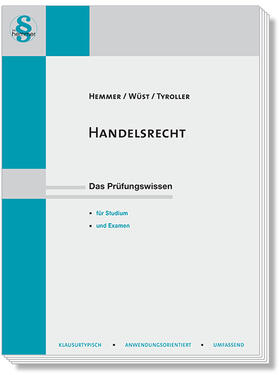 Hemmer / Wüst / Tyroller | Handelsrecht | Buch | 978-3-86193-908-5 | sack.de