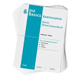 Hemmer / Wüst | Basics Öffentliches Recht. 108 Karteikarten | Buch | 978-3-86193-917-7 | sack.de