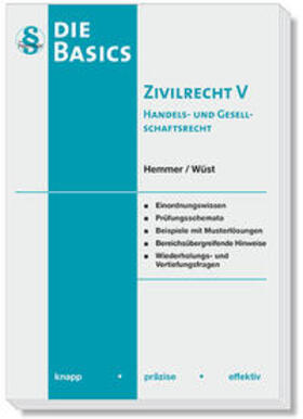 Hemmer / Wüst / d'Alquen | Hemmer: Basics Zivilrecht 5 | Buch | 978-3-86193-981-8 | sack.de