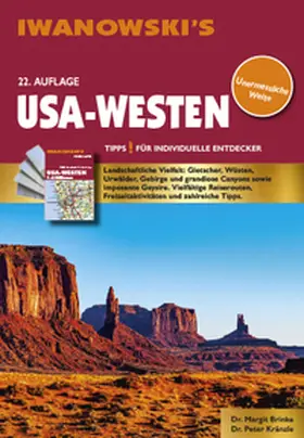 Brinke / Kränzle |  USA-Westen - Reiseführer von Iwanowski | Buch |  Sack Fachmedien