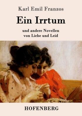 Franzos |  Ein Irrtum | Buch |  Sack Fachmedien