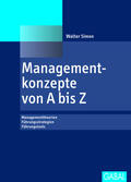Simon |  Managementkonzepte von A bis Z | eBook | Sack Fachmedien
