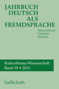 Bogner |  Jahrbuch Deutsch als Fremdsprache / Intercultural German Studies | Buch |  Sack Fachmedien