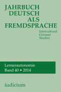 Bogner / Ehlich / Eichinger |  Jahrbuch Deutsch als Fremdsprache Band 40 / 2014 | Buch |  Sack Fachmedien